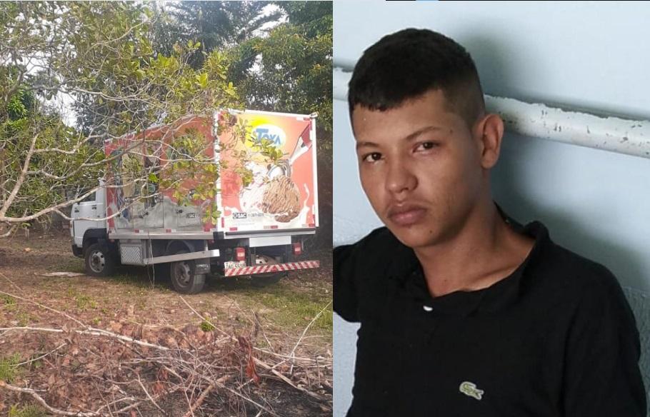 No Iranduba: Dupla de vizinhos rouba caminh&atilde;o de sorvete e picol&eacute; achando  que era de cerveja