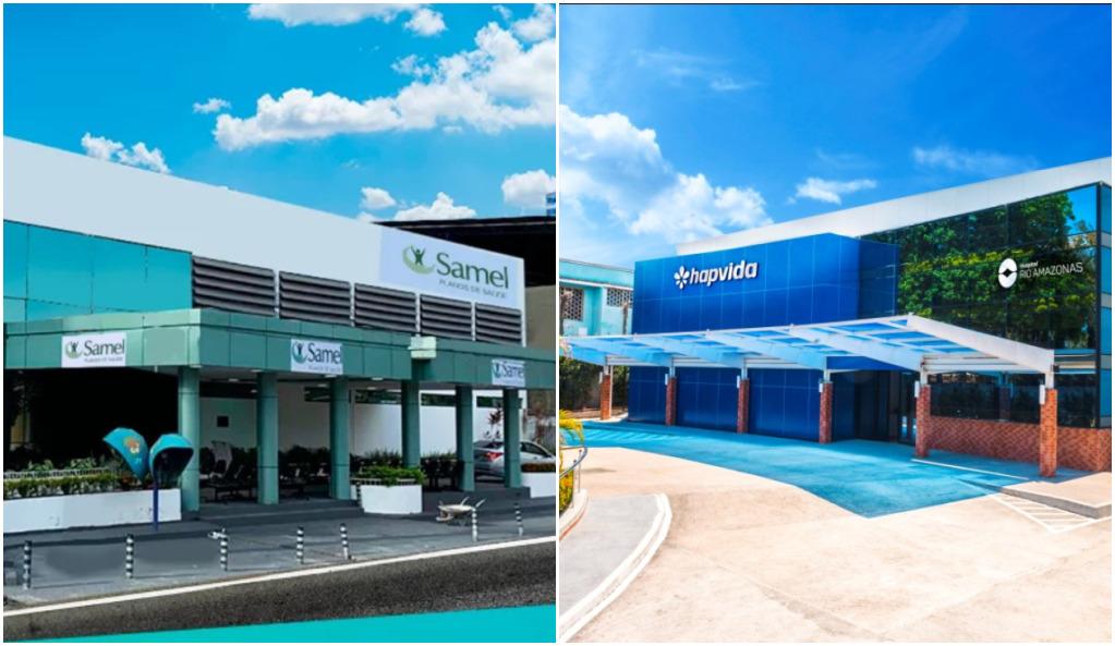 Unidade da Samel e da Hapvida, ambas em Manaus (Reprodução)
