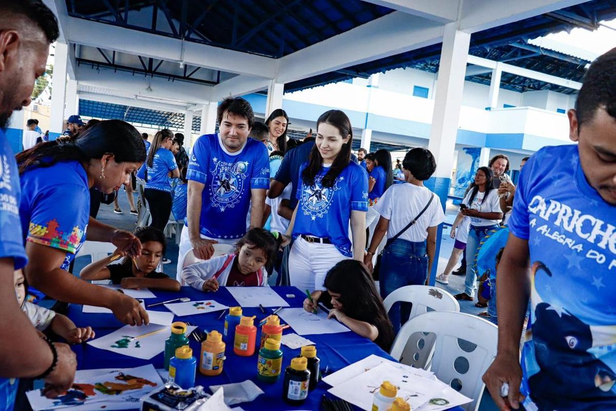 Encontro ocorreu no Curral Zeca Xibelão, em Parintins (Foto: Michel Amazonas)