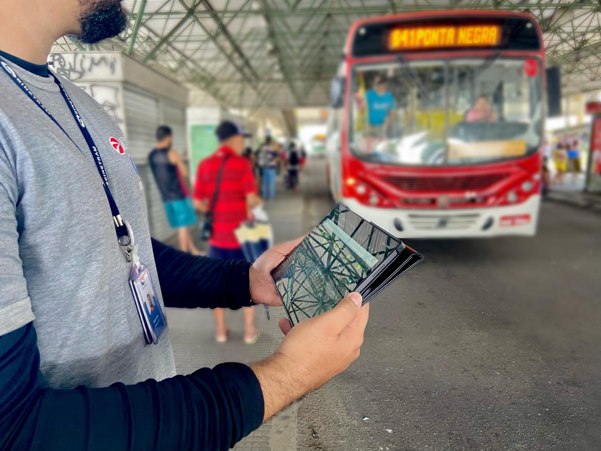 Novas tecnologias vão beneficiar o transporte público em Manaus com uso de drones