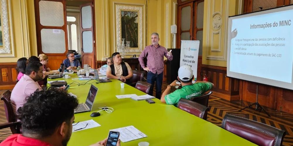 Prefeitura credencia plano de a&ccedil;&atilde;o de Manaus no Minc para receber recursos  da Lei Paulo Gustavo