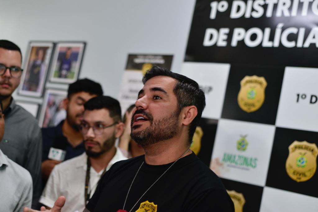 As informações foram repassadas pelo delegado Cícero Túlio (Foto: Junio Matos)
