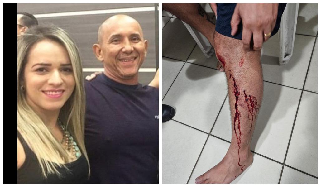 Nonato cedeu a arma para Juçana, que disparou no advogado (Foto: Reprodução)