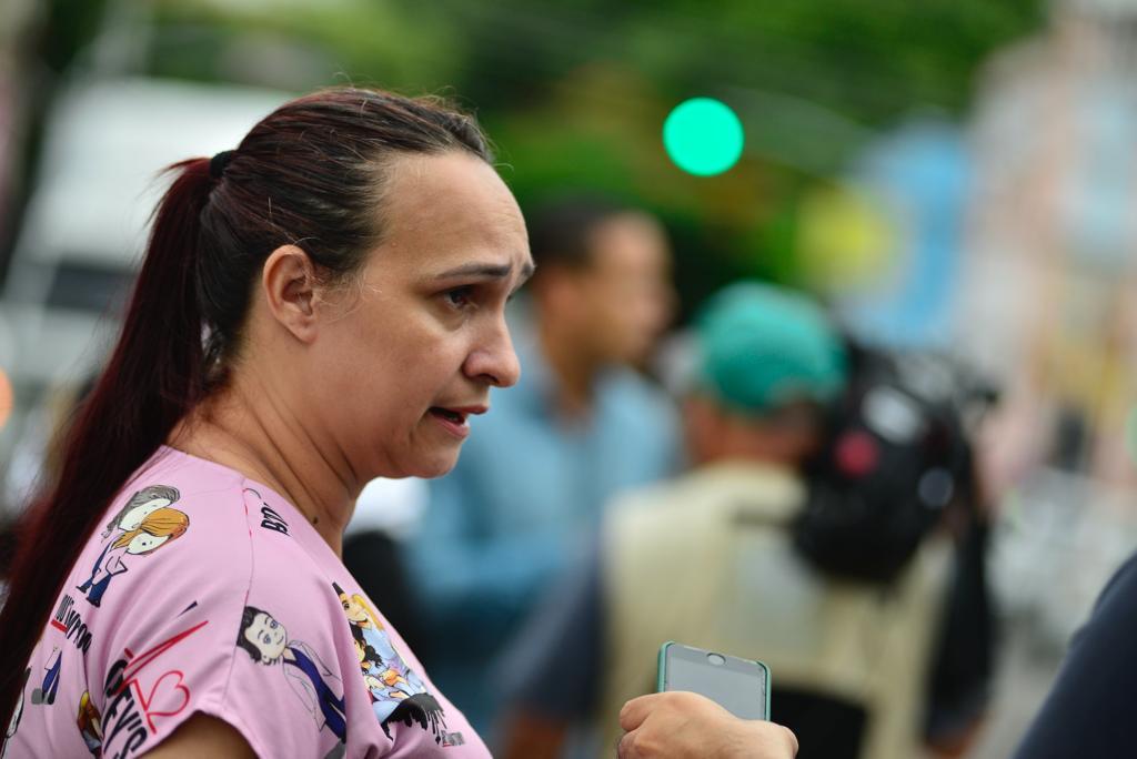 Enfermeira instrumentadora, Cínthia Pacheco (Foto: Junio Matos/A CRÍTICA)