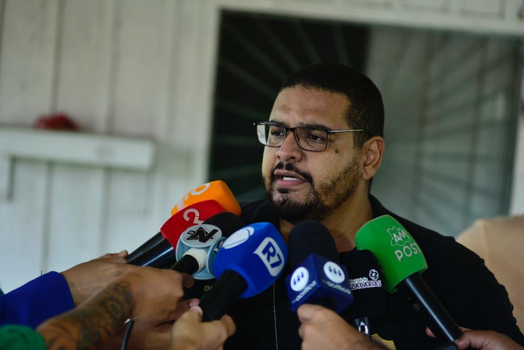 Delegado Gerson Oliveira, da DEHS (Foto: Junio Matos/A CRÍTICA)