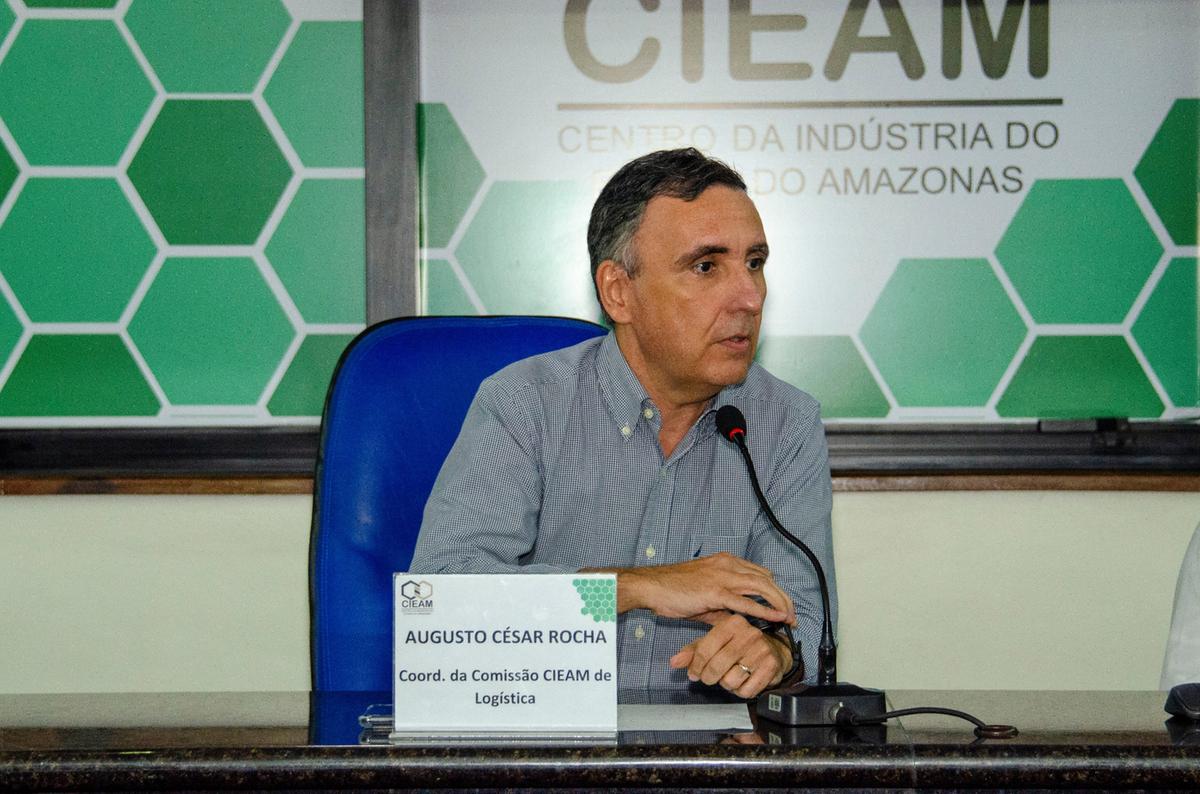 Augusto César Rocha, Coordenador da Comissão CIEAM de Logística (Foto: Daniel Brandão)