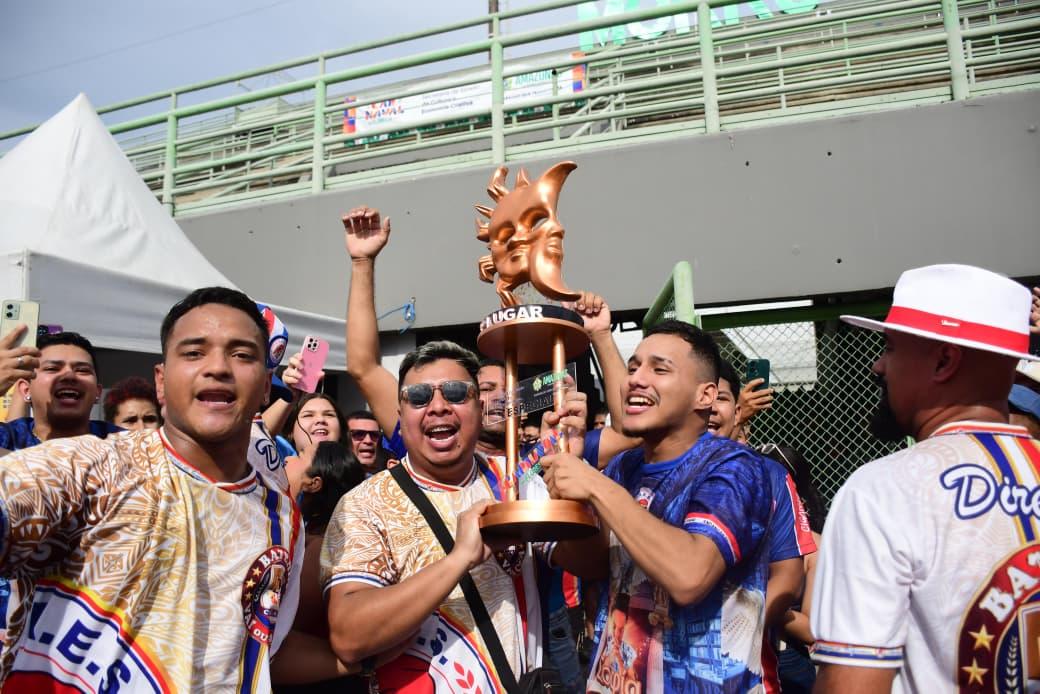 O GRCES Andanças de Ciganos, representante do bairro Cachoeirinha, zona Sul de Manaus, conquistou o terceiro lugar com 268,50 pontos