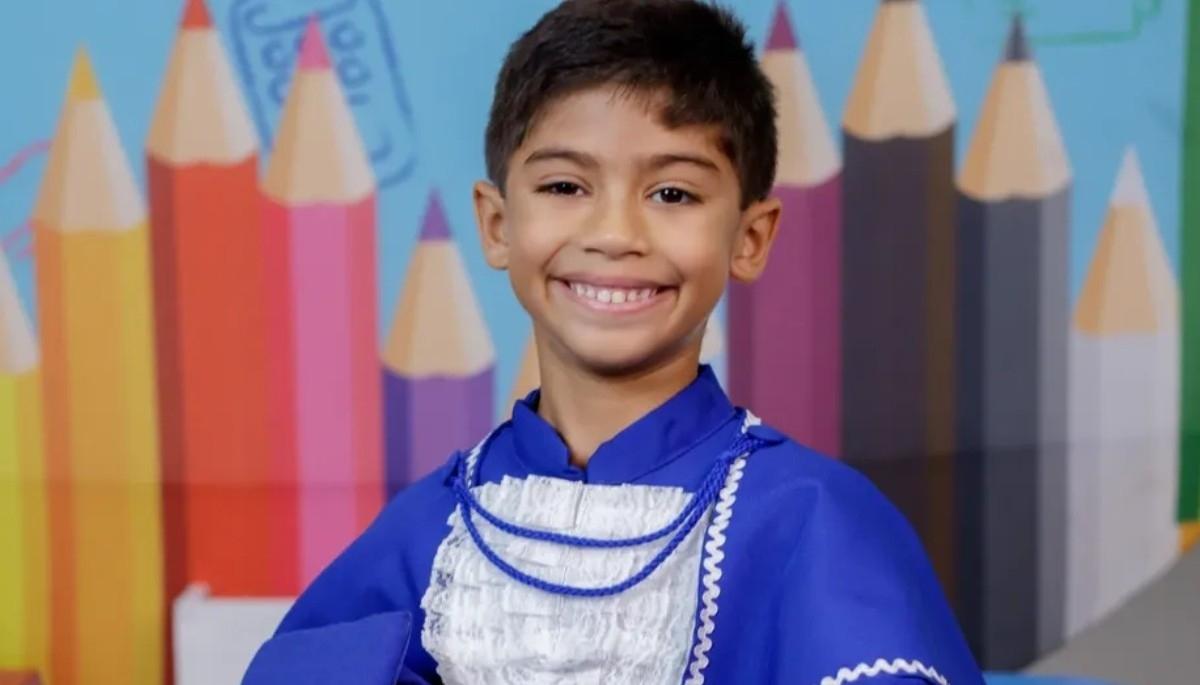 O menino Benício Xavier de Freitas, que morreu aos seis anos de idade