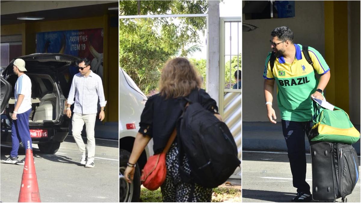Chegada dos jurados do 59º Festival Folclórico de Parintins ocorreu na manhã desta quarta-feira (24), no Aeroporto Júlio Belém. Os nomes dos avaliadores serão divulgados após o cumprimento da agenda oficial. (Fotos: Junio Matos/A CRÍTICA)