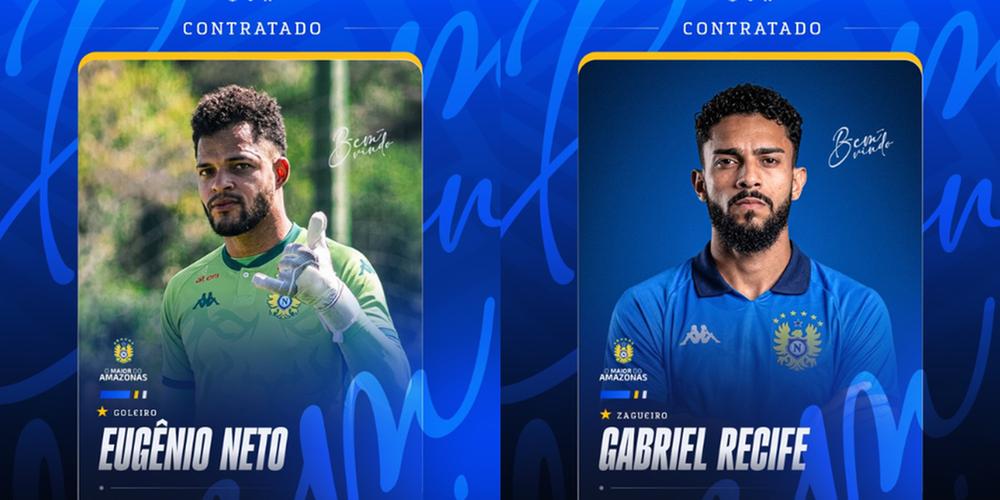 Nacional FC anuncia reforços de peso, incluindo o goleiro Eugênio Neto, destaque do Manaus FC