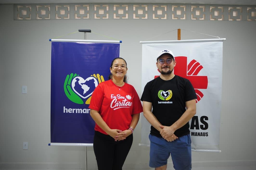 A iniciativa é promovida pelo Instituto Hermanitos, Cáritas Arquidiocesana de Manaus, Arquidiocese de Manaus, Cáritas Diocesana de Roraima e Diocese de Roraima (Foto: Daniel Brandão/AC)