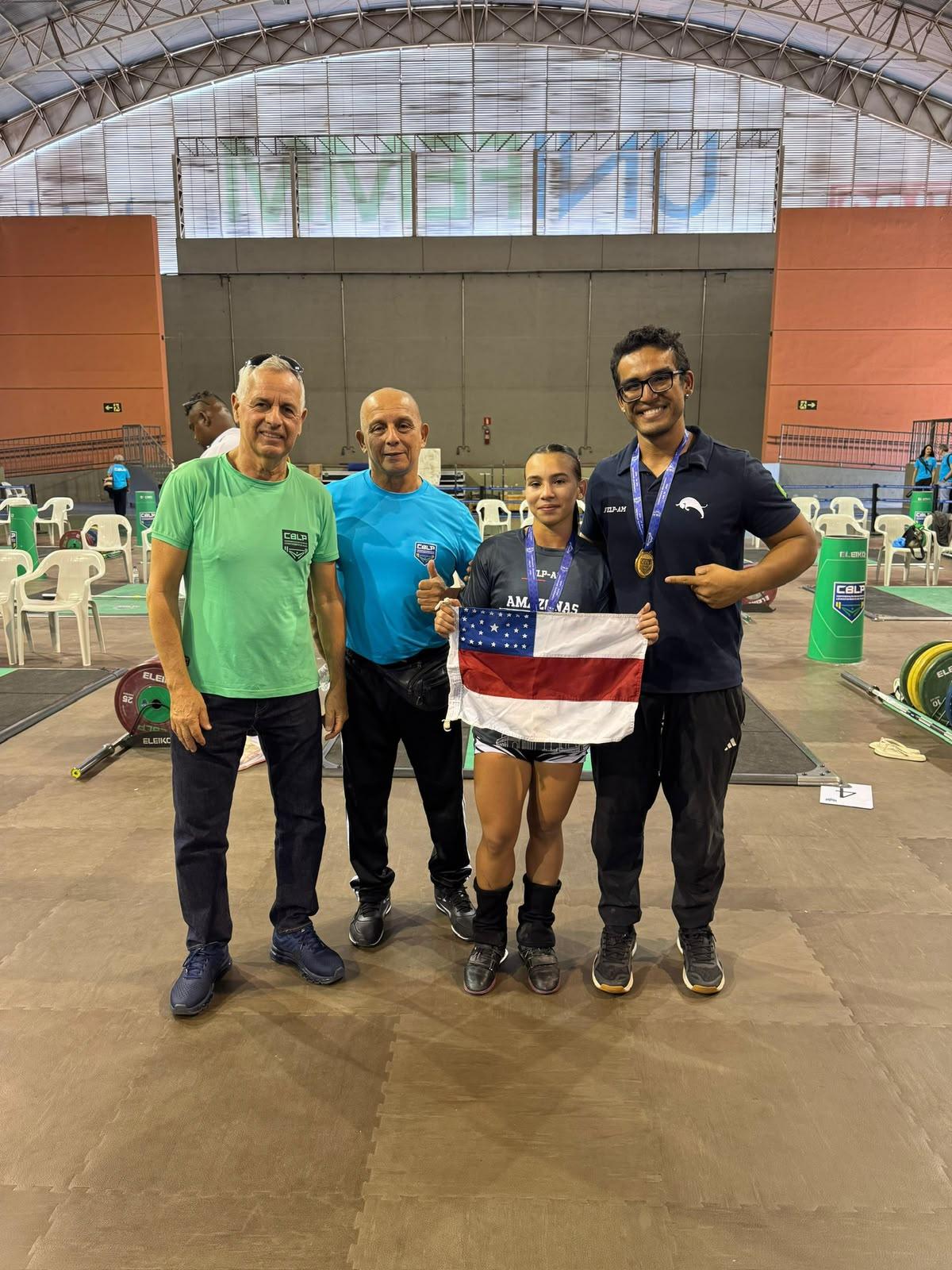 Equipe que representou o Amazonas na competi&ccedil;&atilde;o