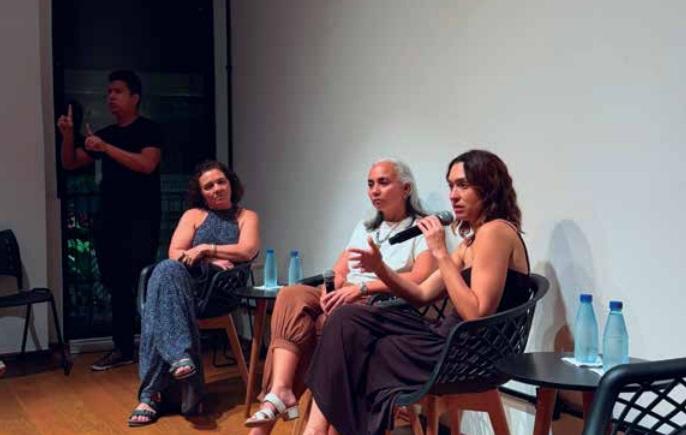 Diretora Dandara Ferreira (Meu Nome é Gal) participou de sessão especial no Cine Casarão, na quarta-feira