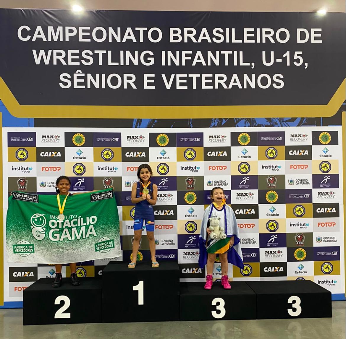 Em 2026, na Para&iacute;ba, Radija S. Pinheiro &eacute; o Amazonas mais uma vez no lugar mais alto do p&oacute;dio de um campeonato nacional de luta ol&iacute;mpica/wrestling.