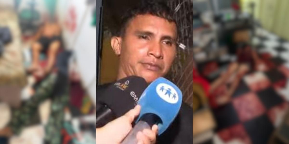 Autor de triplo homicídio teria cometido o crime motivado por dívida (Fotos: Reprodução)
