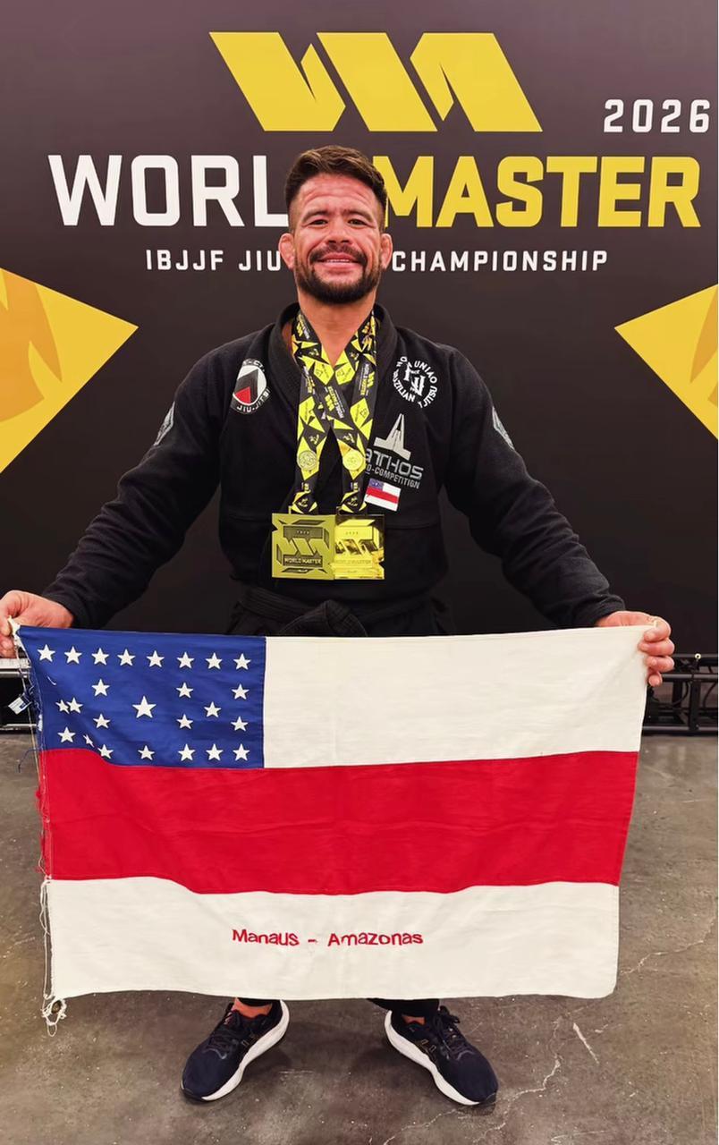 Amazonenses fazem história no Mundial Master de Jiu-Jitsu em Las Vegas