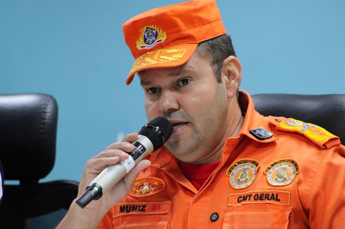 Cel Orleilso Muniz - Comandante-Geral dos bombeiros