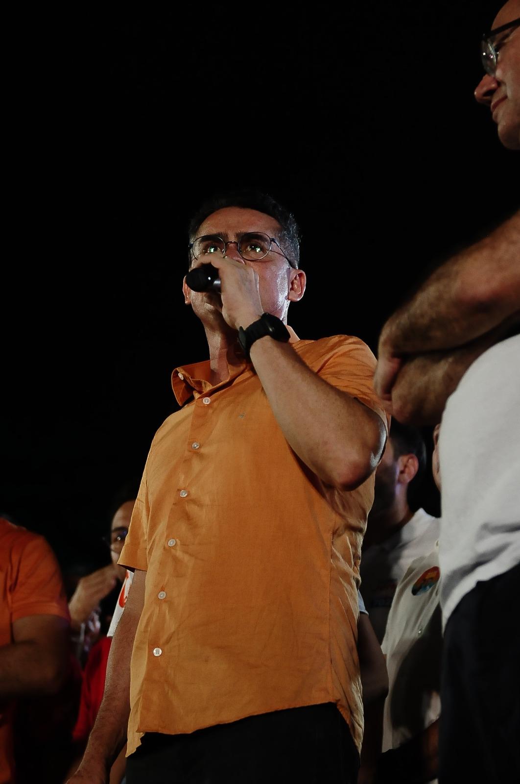 David Almeida, candidato ao governo do Amazonas. Foto: Daniel Brandão/A CRÍTICA