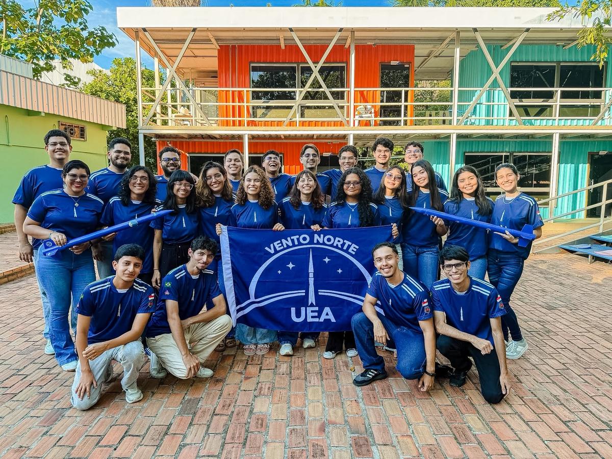 A Vento Norte UEA reúne 41 integrantes de diferentes áreas da universidade (Foto: Divulgação)
