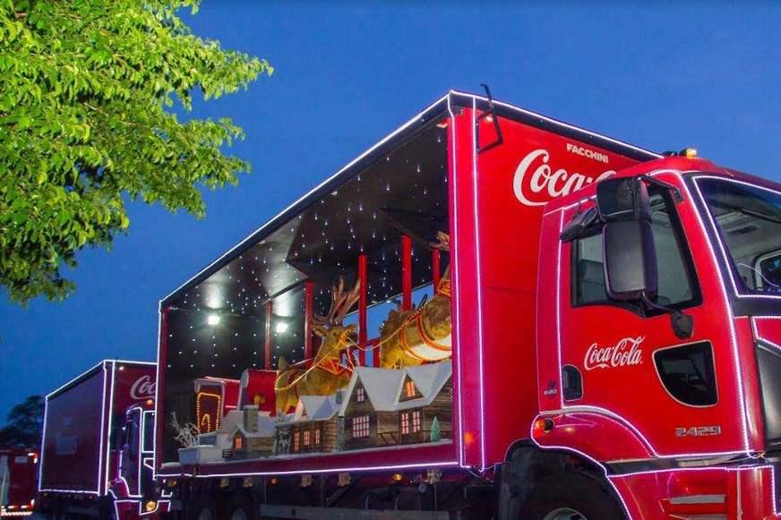 Caravana de Natal da Coca-Cola circula em Manaus a partir de quarta-feira  (12)