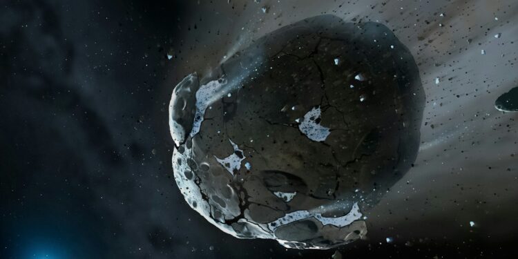 Meteoro com proporções assustadoras pode atingir a Lua e cientistas indicam possível data para o impacto