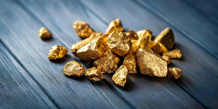 exploração de ouro