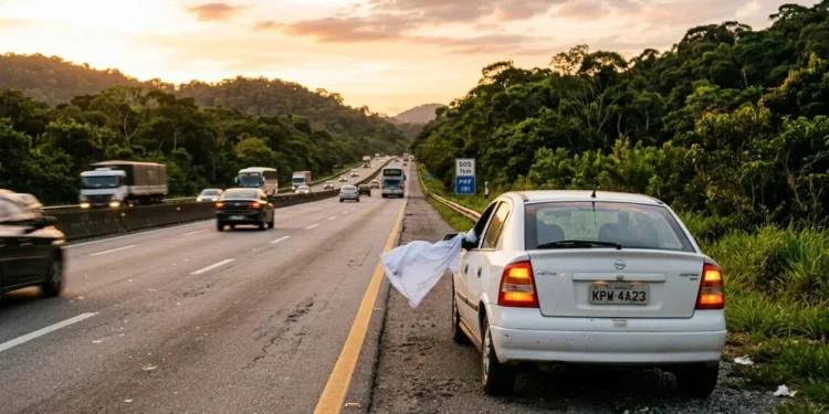 O que significa pendurar um pano branco na janela do carro e para que serve