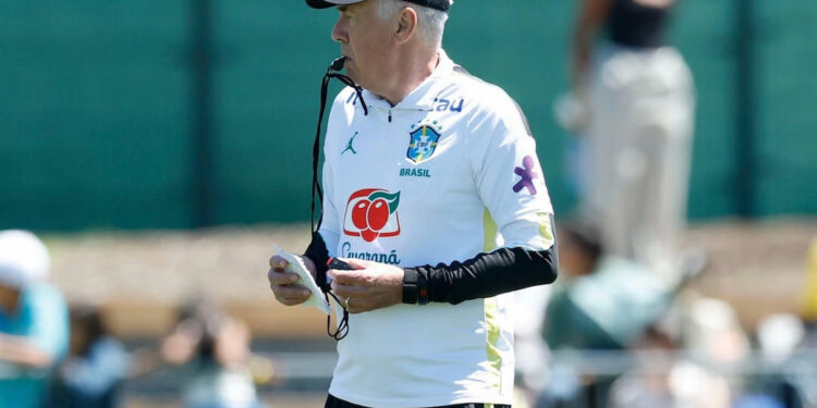 Braço direito de Ancelotti na Seleção Brasileira é um dos jogadores mais lentos da Copa do Mundo