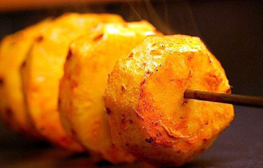 Receita de Abacaxi Assado Diet