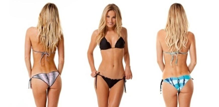 Biquíni em formato de coração promete bumbum ‘empinado’