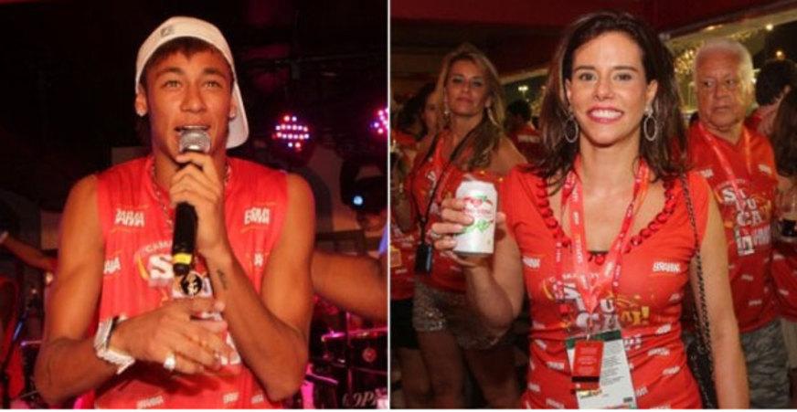 Em camarote do Rio, Narcisa pergunta ‘quem é Neymar?’