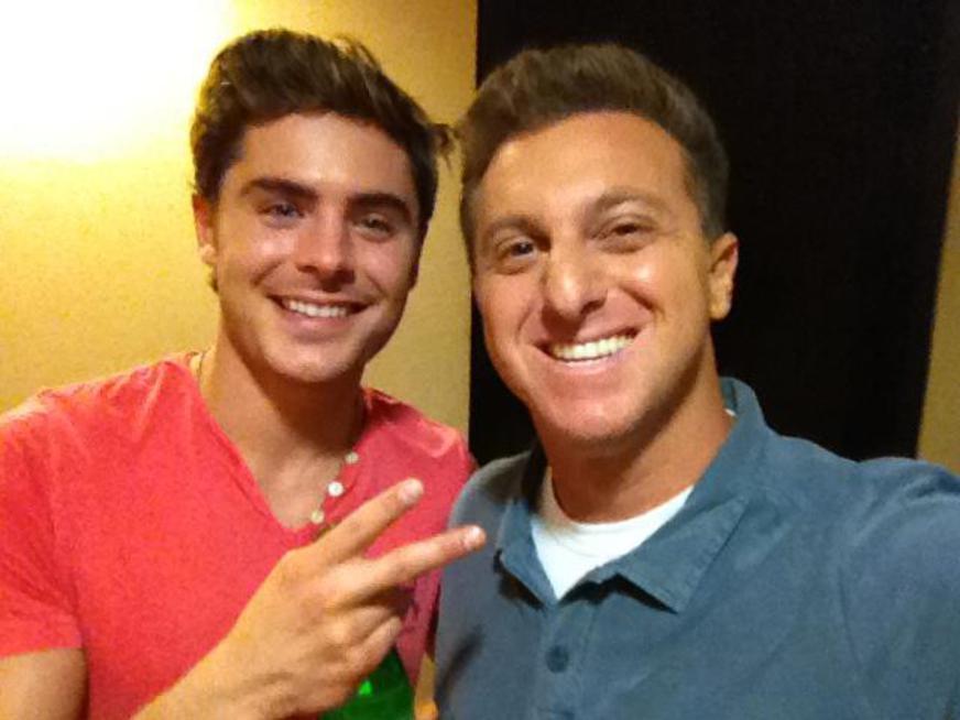 Zack Efron participa do ‘Caldeirão do Huck’