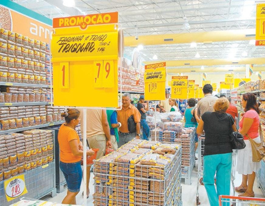 Doze cidades têm queda no preço da cesta básica