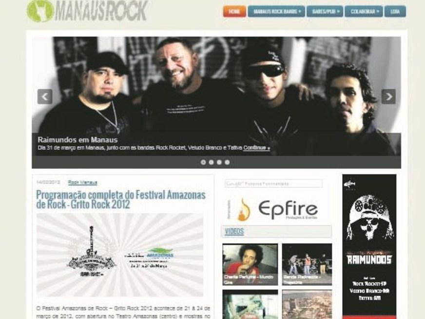 Blog Manaus Rock está de cara nova