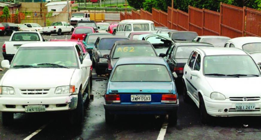 Detran/AM vai leiloar 454 veículos automotores