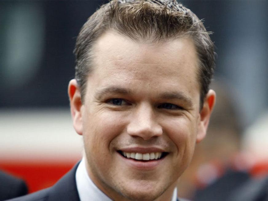 Matt Damon em busca de figurantes para filme