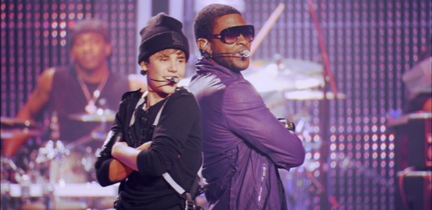 Discos de Justin Bieber e Usher trarão duetos do cantor com seu mentor