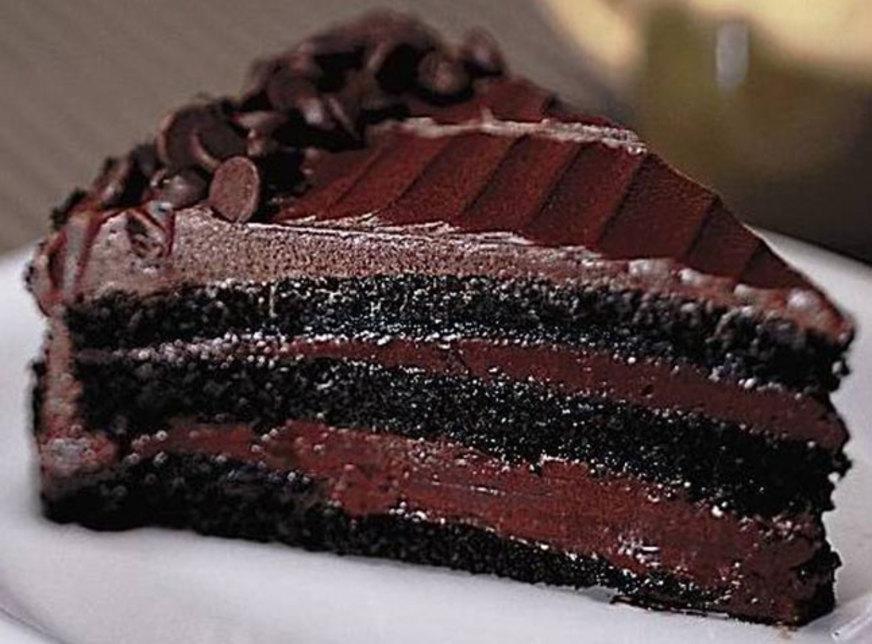 Bolo de chocolate com café