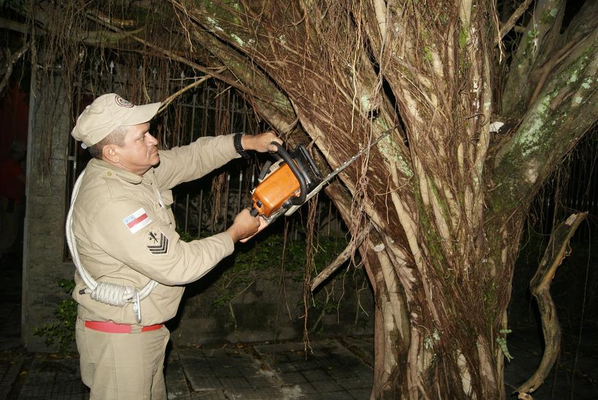 Vento forte e chuvas provocaram prejuízos em 19 bairros de Manaus