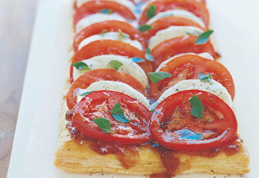 Receita Torta Caprese