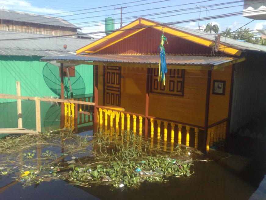 Cheia atinge mais de 26 mil pessoas em Coari, interior do Amazonas