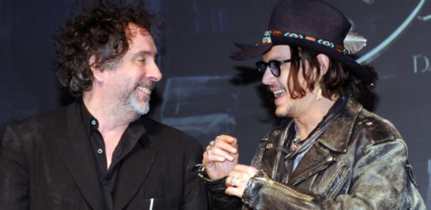 Johnny Depp volta a trabalhar com Tim Burton e diz que não assiste a seus filmes