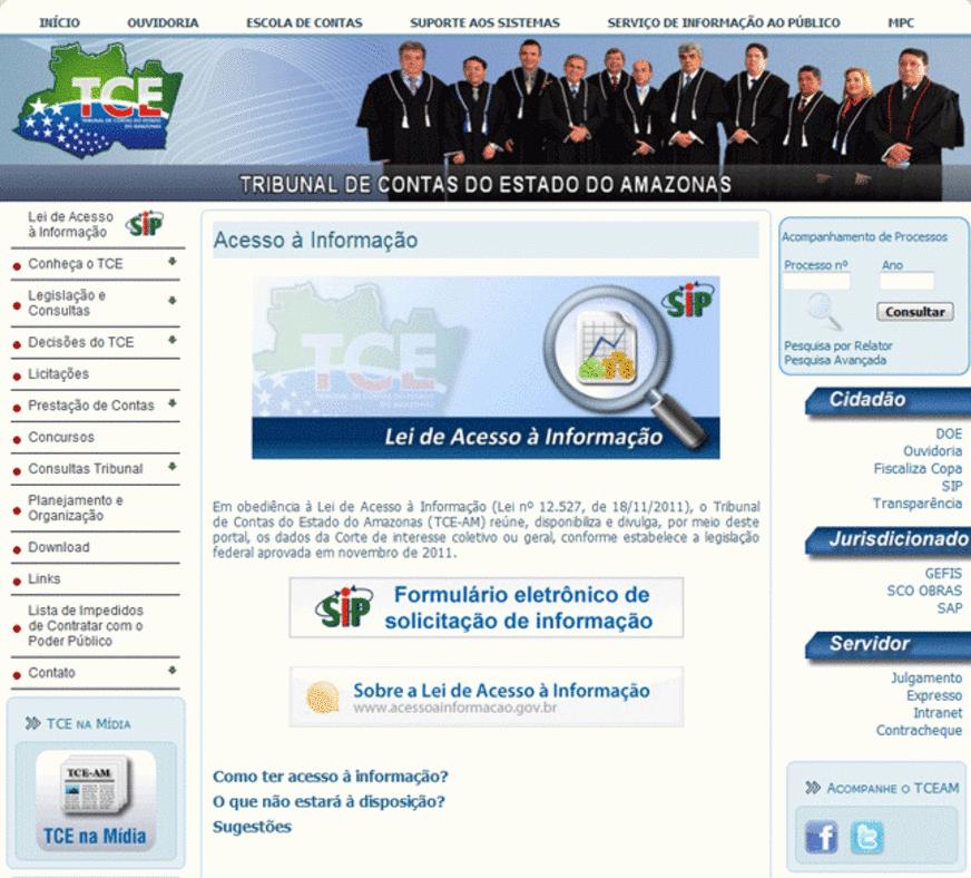 TCE divulga cargos e salários de seus servidores via internet