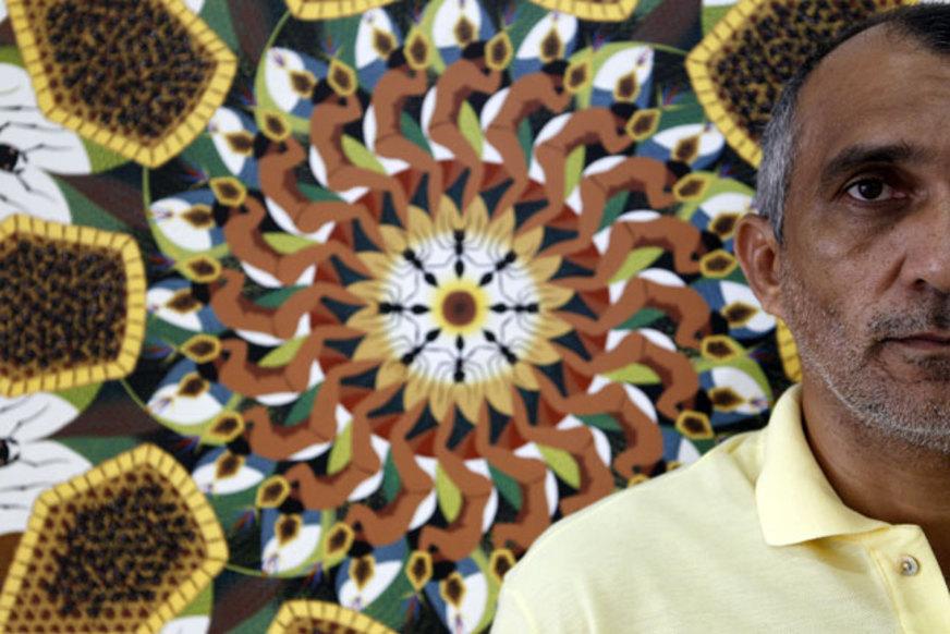 Exposição retrata ‘Rituais amazônicos’ em forma de mandalas e espirais