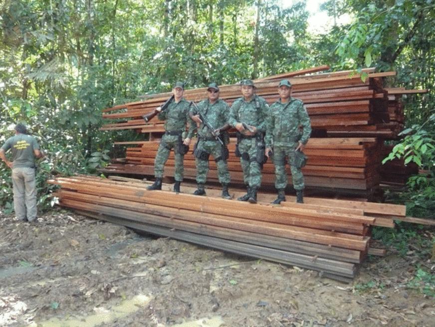 ‘Operação Soberania’ no Sul do AM passa a contar com apoio do Batalhão Ambiental da PM