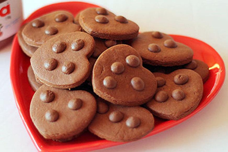 Receita de Cookies de Nutella
