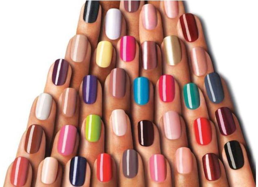 As cores de esmalte para cada signo