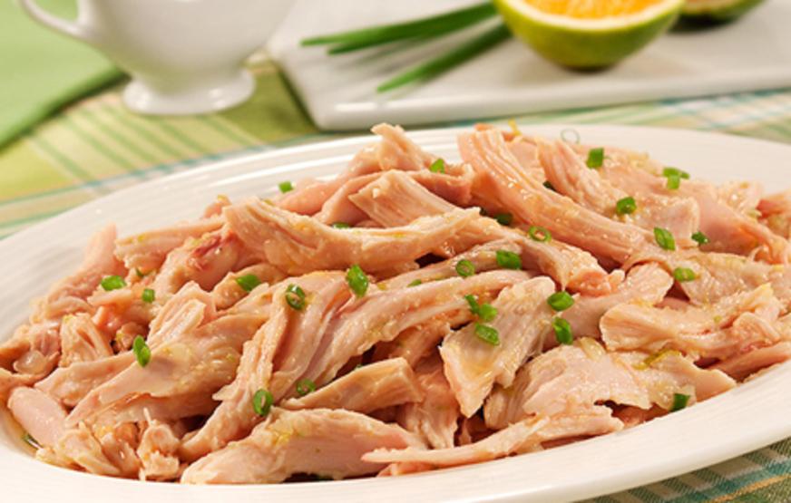 Frango Desfiado com Laranja