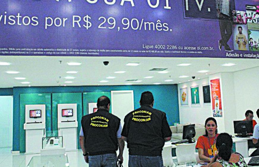 Oi lidera queixas no Procon do Amazonas
