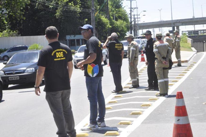 TRE realiza operação de combate à propaganda irregular em Manaus